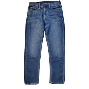Hollister Classic Taper Jeans Men 30x32 Distressed Medium Wash Pants NWOT